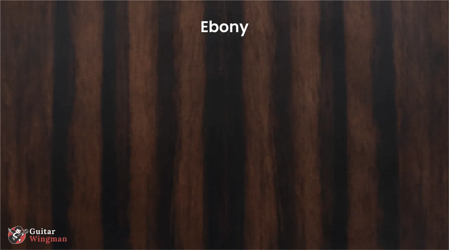 ebony wood material