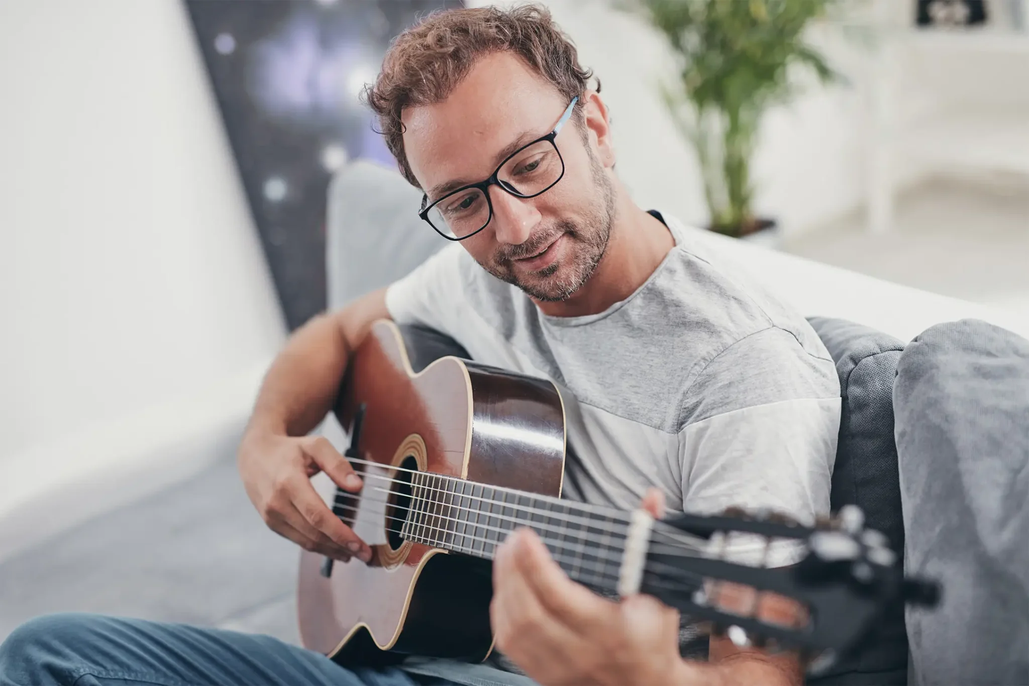 guitarist playing guitar